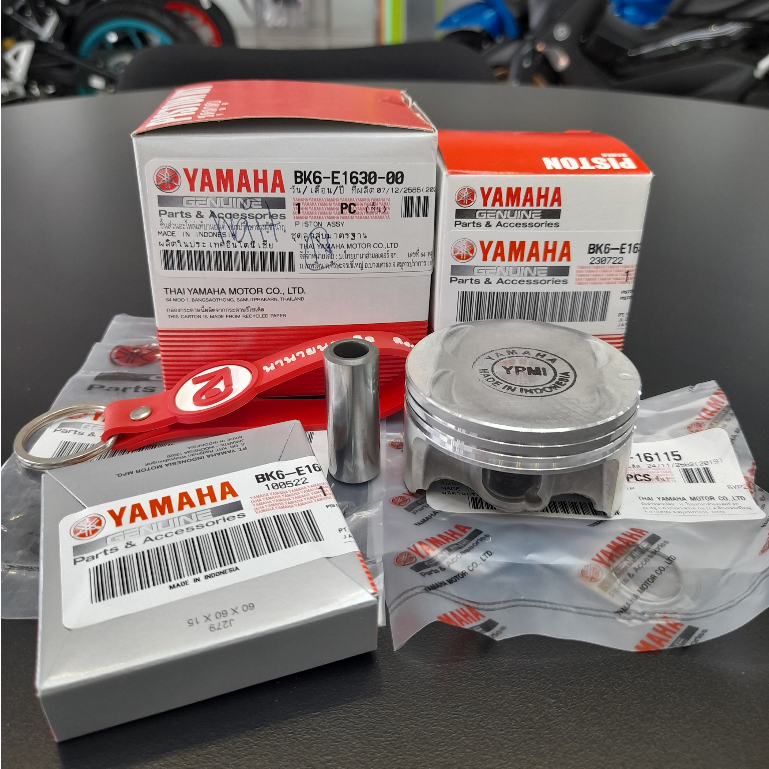 BK6E163001 ชุดลูกสูบ WR-155 MT-15 XSR-155 NMAX-155 R-15 2017-2023 แท้ PISTON ASSY STD BK6-E1630-00 -