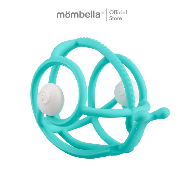 ซื้อ Mombella ยางกัดหอยทากมัมเบล่า ของแท้จากอังกฤษ ปลอดภัยมี มอก. ยางกัดซิลิโคนนิ่มส่งเสริมพัฒนาการ BPA Free Teether