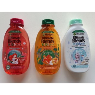 (พร้อมส่ง สินค้าจาก UK) Garnier kids 2 in 1 shampoo &amp; detangler