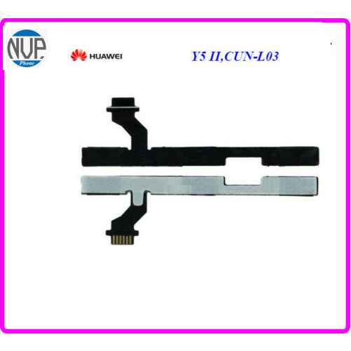 สายแพรชุดปิด-เปิดเครื่อง Pwr.On-Off+Vol.ปรับเสียง Huawei Y5 II,CUN-L01,CUN-L03,CUN-L21