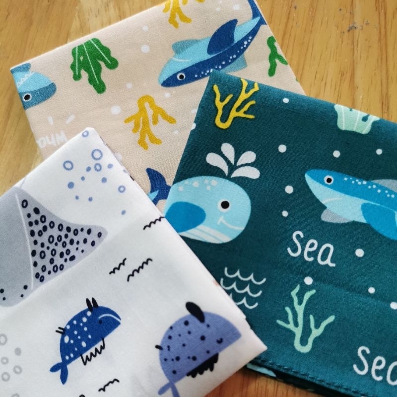 ผ้า​เช็ดหน้า, เด็ก​อนุบาล​🇹🇭ลายชัด​ขนาด​25x25​ซ.ม - รูปที่ 4