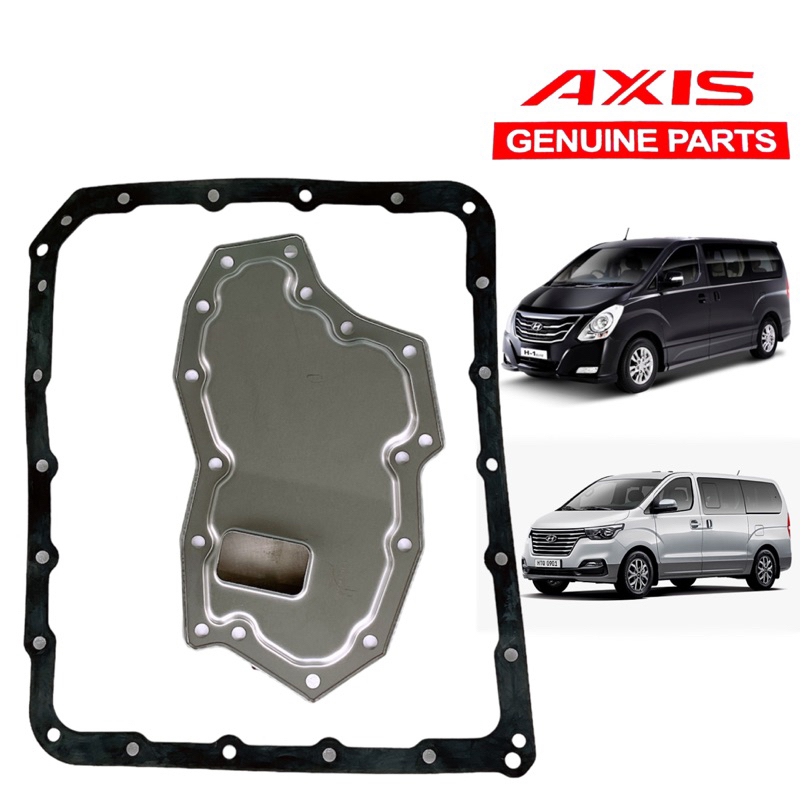 AXIS JAPAN กรองเกียร์ ออโต้ +ประเก็นยาง 24รู Hyundai H1 Starex 46240-4C000