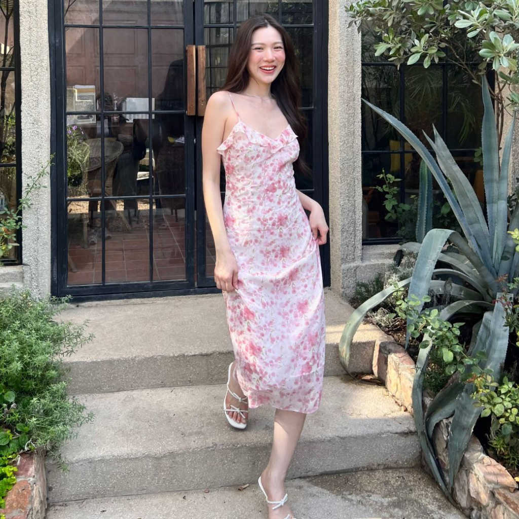 เดรสยาว Lily Rose Dress | PJKK.STUDLO