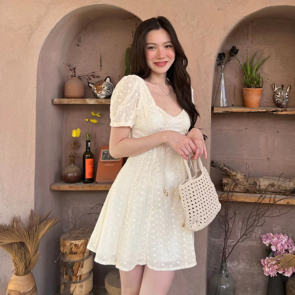เดรสสั้น Greta Dress | PJKK.STUDLO