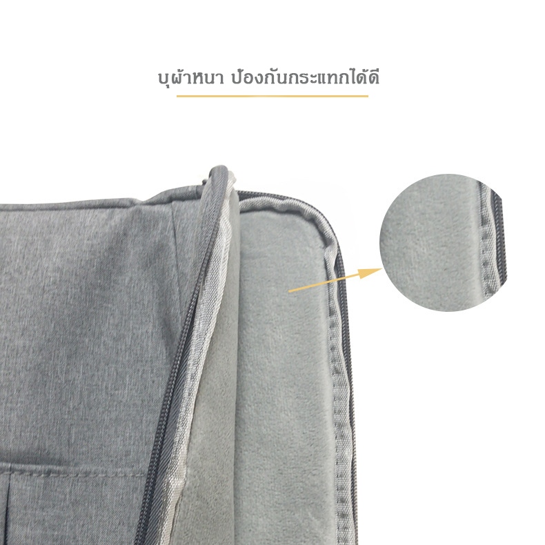 🔥พร้อมส่ง🇹🇭🔥กระเป๋า Tablet & Laptop เกรดพรีเมียมพร้อมหลายช่อง คุณภาพดี มีที่หิ้วพกพาสะดวก กันน้ำ กระแทก เรียบหรู