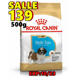 Royal Canin Shih Tzu puppy 500g อาหารสุนัข สูตรลูกสุนัขชิสุ Exp.10/2023