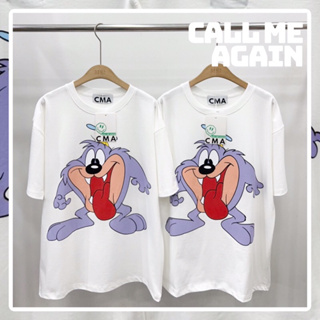 😃NEW CALLME | White color !! ✅ เสื้อยืด oversize เก็บเงินปลายทาง ✅