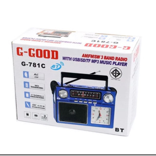 วิทยุ AM/FM G-GOOD AM/FM/MP3 G-781CBT มีbluetooth ,usb