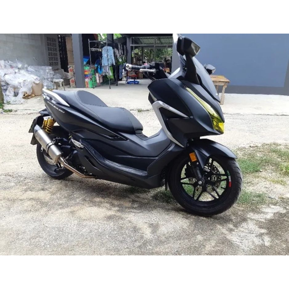 คอท่อ HONDA FORZA350 ฮอนด้า ฟอร์ซ่า350 แสตนเลสเกรด 304 อย่างดีสวมปลายท่อแต่งขนาด 2 นิ้ว(51 มม.) - รูปที่ 6