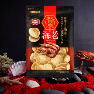 ข้าวเกรียบกุ้งชั้นดีจากแบรนด์กาเมดะ ขนาด 55 g - ameda Premium Shrimp Senbei Rice Crackers (55g)