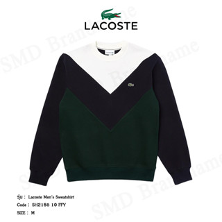 Lacoste เสื้อสเวตเตอร์แขนยาว รุ่น Lacoste Mens Sweatshirt Code: SH2185 10 FFY