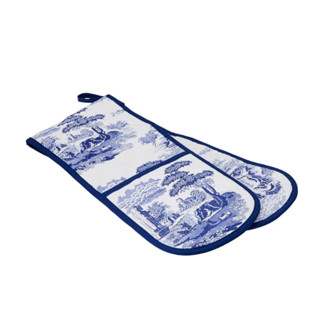 Blue Italian Double Oven Glove