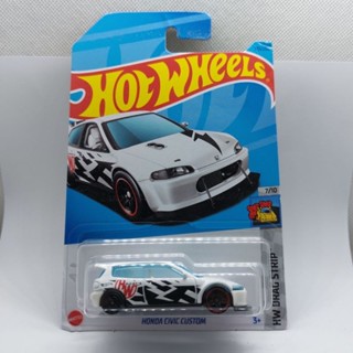 รถเหล็ก Hotwheels HONDA CIVIC CUSTOM (ib45)