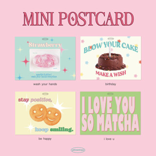 mini postcard 2.5*3 inch