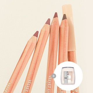 Clio x Happyrim Cafe in love Velvet Lip Pencil แถมกบเหลา