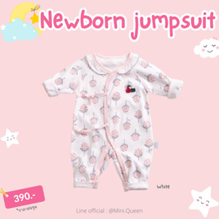 Newborn Romper ชุดจั๊มสูทเด็กแรกเกิด ชุดเด็กอ่อน ผ้าคอตตอนเนื้อนุ่ม ลายน่ารัก (ROM00029)