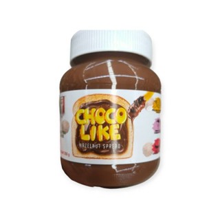 Choco like Hazelnut Cocoa Spread  350g.สำหรับทาขนมปังรสเฮเซลนัทบดผสมโกโก้ 350กรัม ราคาโดนใจ