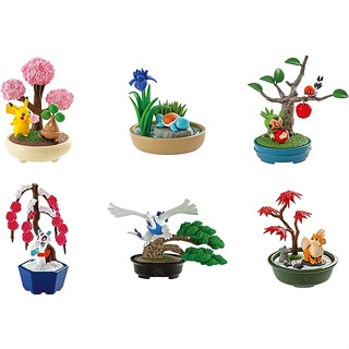 Re-ment Pokemon Pocket BONSAI 2 Small Four Seasons Story Box Product ทั้งหมด 6 ประเภท 6 ชิ้น