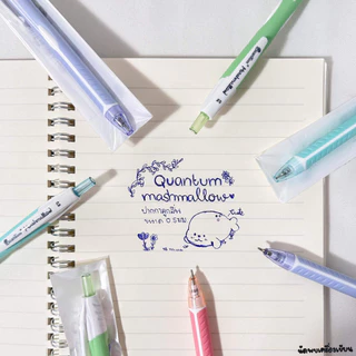 ปากกาลูกลื่น QUANTUM MARSH MALLOW 0.5 MM (สุ่มสีด้าม)