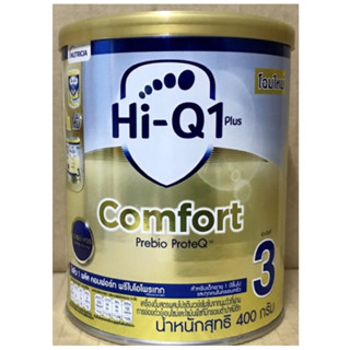 นมผง Hi-Q Comfort สูตร 3 ไฮคิว คอมฟอร์ท วันพลัส ขนาด 400 g x 1 กระป๋อง ***หมดอายุ 6/24***