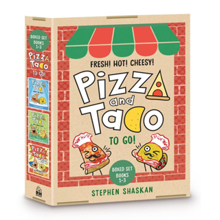 หนังสือภาษาอังกฤษ Pizza and Taco To Go! 3-Book Boxed Set: Books 1-3 (A Graphic Novel Boxed Set)