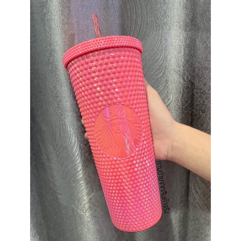 พร้อมส่ง Stabucks fachion 2023 แก้ว Stabocks หนาม แก้วน้ำแฟชั่น