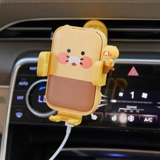 ( พร้อมส่ง ) Kakaofriends Wireless Charing Car Holder Choonsik แท่นชาร์จบนรถยนต์