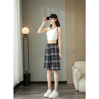 S-158 พร้อมส่ง🔥กางเกงขาสั้น เนื้อผ้า cotton ผ้านิ่มเด้งๆ ใส่สบาย ใส่เที่ยว ใส่นอน ใส่อยู่บ้าน