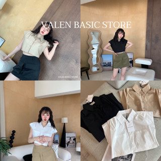 BASIC shirt crop ✨ เสื้อเชิ้ตทรงครอป กระเป๋าหน้า เก๋มากก ใช้งานได้จริง  ผ้าเนื้อดี นิ่มสบาย