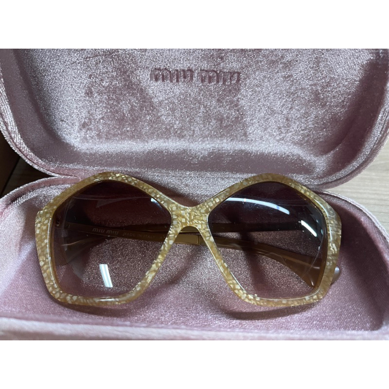 Used Miu Miu Sunglasses star shape