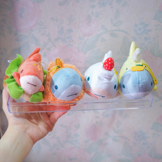 พวงกุญแจ ตุ๊กตา ฉลาม uzno shark collection น้องเป็นของกิน