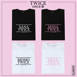 💗เสื้อ TWICE ONE | tee Pink Black White💗🤍🖤