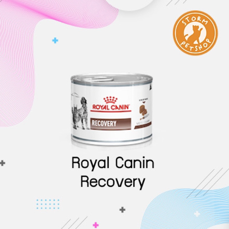 Royal Canin Recovery อาหารเปียกสำหรับสุนัขและแมวพักฟื้น (1กระป๋อง)