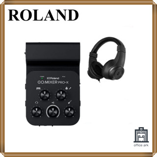 Roland GO:MIXER PRO-X มิกเซอร์แบบพกพาสำหรับอุปกรณ์พกพา อุปกรณ์กระจายสมาร์ทโฟน [ชุดหูฟัง BH-181] [ส่งตรงจากญี่ปุ่น]