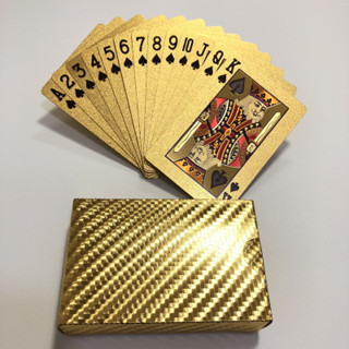 $สินค้าพร้อมส่งทันที ไพ่ขนาดมาตรฐาน กันนำ้ หรูหราสุดๆ♣️❤️♦️♠️