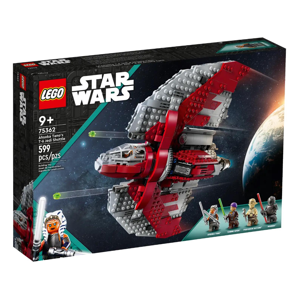 LEGO® 75362 Ahsoka Tano's T-6 Jedi Shuttle - เลโก้ใหม่ ของแท้ 💯% กล่องสวย พร้อมส่ง