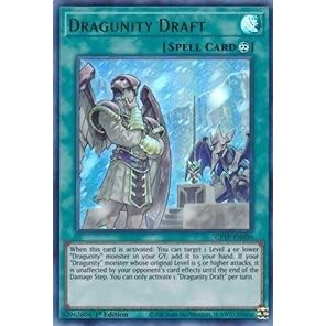 Dragunity Draft GFTP-EN039 Ultra Rare Yu-Gi-Oh Card 1st Edition