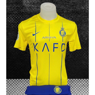 ชุดกีฬาฟุตบอล ALNASSR เสื้อทีมฟุตบอลงานเกรดAAA New-2023