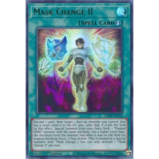 Yugioh GFTP-EN113 Mask Change II Ultra Rare 1st Edition