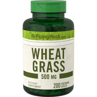 Wheat Grass 500 mg. (200 Vegetarian Caplets) ต้นอ่อนข้าวสาลี