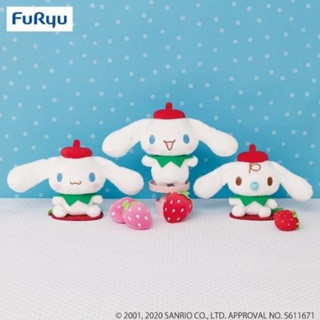 🇯🇵 Cinnamoroll - ชินนาม่อนโรล ชุดสตอร์เบอร์รี่ ลิขสิทธิ์แท้จากญี่ปุ่น