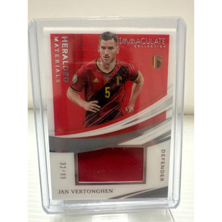 2021 Panini Immaculate Collection Soccer Cards Heralded Materials