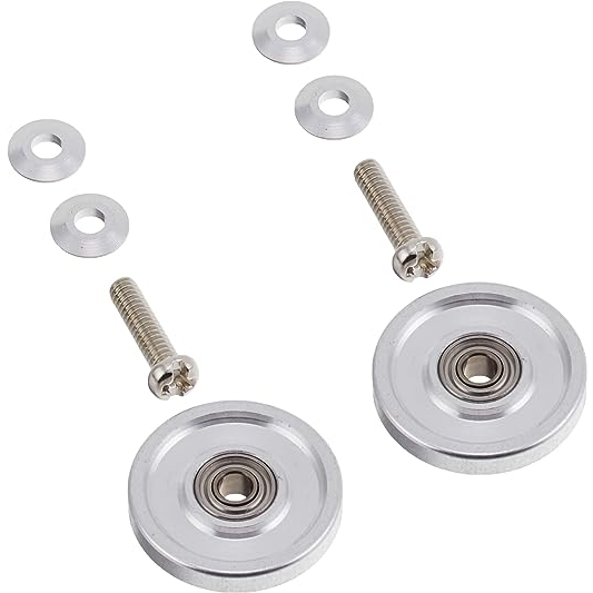 โรลตัน13mm (สีเงิน) <Tamiya 15437 - 13mm Aluminum Ball-Race Rollers (Ringless)>