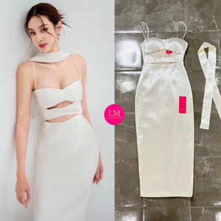 Lemonade:maxi dress เรียบหรูเซ็กซี่white (*สอบถามสต๊อกก่อนกดสั่งน๊า)