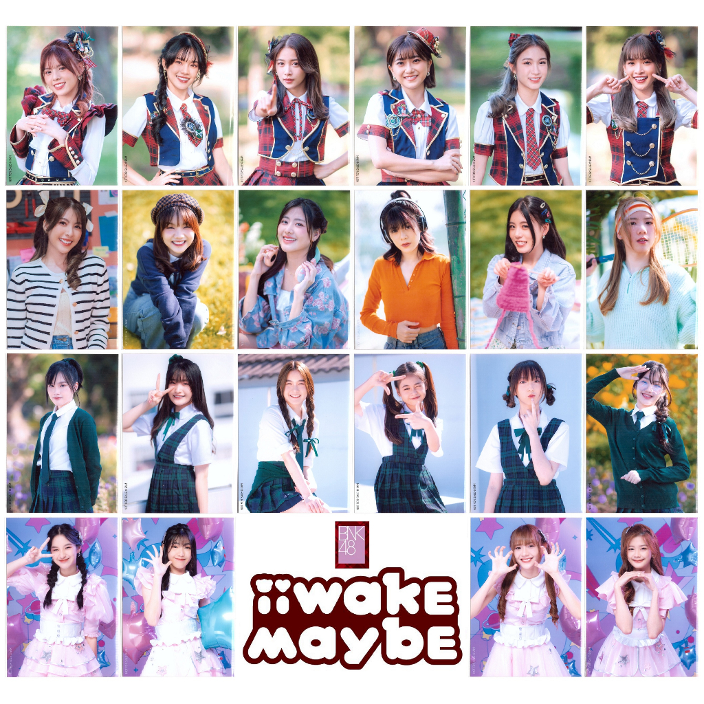[ปก][1/2] BNK48 13th single iiwake maybe ชอบเธอนะ รูปสุ่ม วันใหม่ Shoujotachi yo
