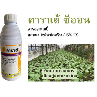 คาราเต้ ซีออน สารแลมบ์ดา-ไซรฮาโลทริน สูตรแคพซูน ขนาด 1 ลิตร