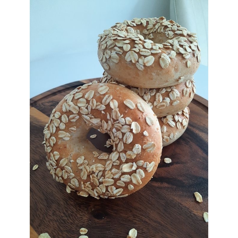Honey Oats Bagels 4pcs.(100g./pc) #16