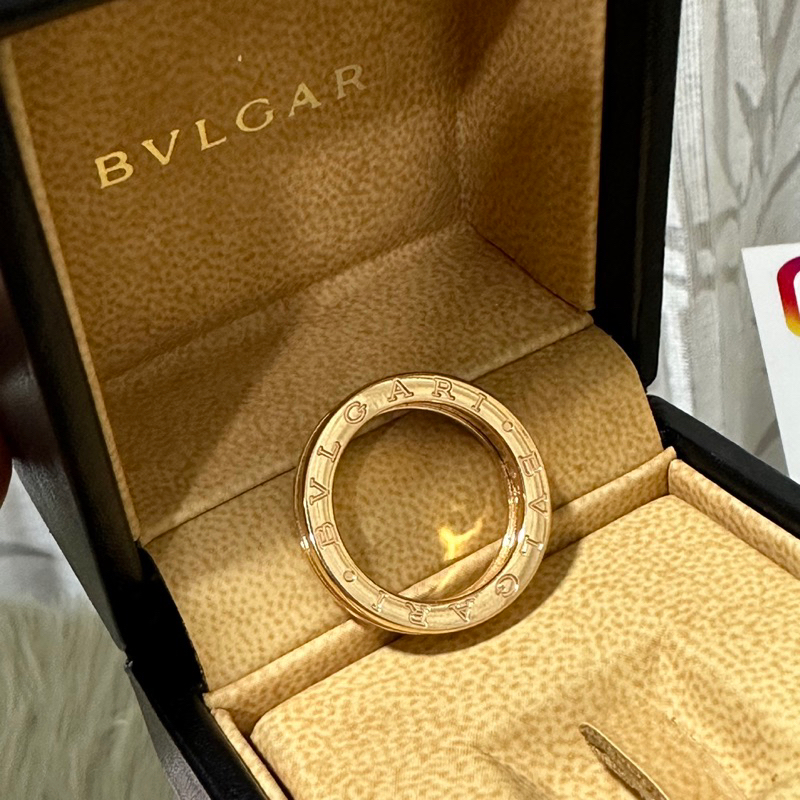 แหวน BVLGARI B.ZERO1 18K Rose Gold แท้💯%