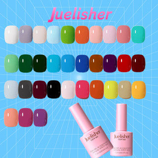 JUELISHER สีทาเล็บเจล 7.3 ml สีทาเล็บ เนื้อสีแน่น ติดทนนาน สีเจล เจลทาเล็บ สีเจลทาเล็บ Nail gel polish สีสวย