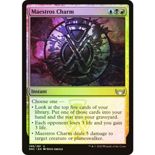 [MTG] Maestros Charm [SNC] [MULTI] [UNCOM] [FOIL] [ENG] (การ์ดเมจิค / Magic the Gathering)